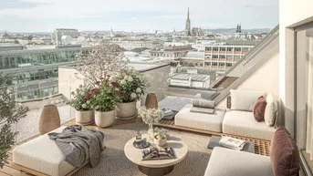 Expose Opulente 5-Zimmer-Maisonette mit Terrasse und über 3 Metern Raumhöhe - ANDEA Parkside Residences