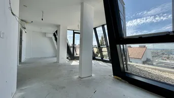 Expose Extravagantes Penthouse / Maisonette, unverbaubarer Blick über die Dächerlandschaft Wiens ERSTBEZUG