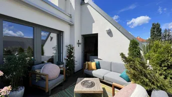 Expose Einzigartige ruhige Dachgeschosswohnung in Brunn am Gebirge - auf Wunsch möbliert - auf 131m² mit Terrasse &amp; 2 Garagenplätzen optional