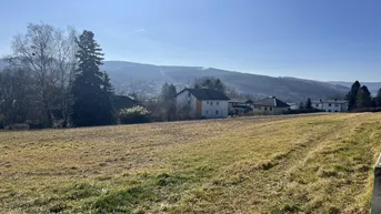 Expose BAUTRÄGER AUFGEPASST: Traumhaftes gewidmetes Baugrundstück für 5 Doppelhäuser in hervorragender Hanglage - NEULENGBACH