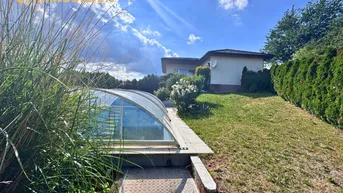 Expose Wohnen im Grünen mit Pool, Terrasse &amp; Platz für Ihre Wohnideen!