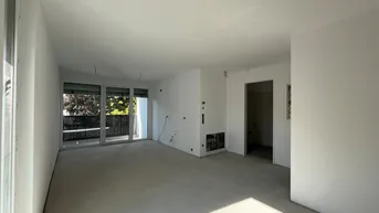 Expose Westseitige 1-Zimmer-Wohnung im Zentrum von Hard - Erstbezug!