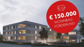 Expose Wohnbauförderung möglich | Mitten in der Natur | 3-Zimmer Wohnung am Rheindamm (Top B01)