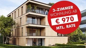 Expose 3-Zimmer Terrassenwohnung | Holz-Hybrid-Bauweise (Top A03) 