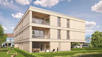 Expose Top geplante 3-Zimmer Terrassenwohnung in ruhiger Lage nahe Messepark (Top 06)