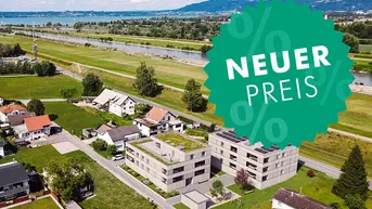 Expose Zum neuen Preis wohnen fast am See: 3-Zimmer Wohnung mit Terrasse (Top A06)