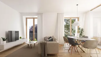 Expose 2-Zimmer-Wohnung mit phantastischem Weitblick im neuen Projekt Jakob-von-Embs im Dornbirner Oberdorf