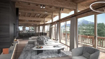 Expose Luxus-Chalet im Ski- und Wandergebiet der Kitzbüheler Alpen