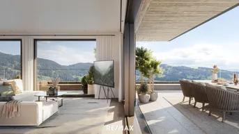 Expose Exklusives Penthouse in sonniger Ruhelage mit Bergblick - Erstbezug