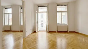 Expose Wohnen im 7. Bezirk - 3 Zimmer + Kabinett - Balkon
