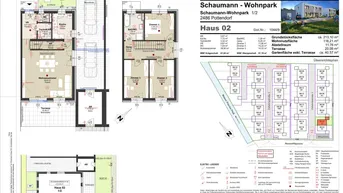 Expose Wohnen im Grünen: Doppelhaushälfte in Pottendorf zur Miete - 1/2 Haus 2