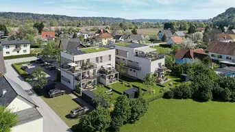 Expose ECKWOHNUNG mit großem Balkon in Grünruhelage mit herrlicher unverbauter Aussicht! Zentrale Lage! Nur 20 km südlich von Graz!
