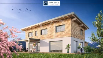 Expose Holzbau Saurer - Ihr Holzhaus mit Grundstück, schlüsselfertig und zum Wohlfühlen!