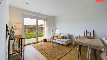 Expose AM LÄRCHENWALD - Kremsmünster / 2 Zimmer Gartenwohnung mit Terrasse