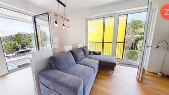 Expose Wohnen am Pöstlingberg – Schöne 3-Zi Wohnung mit Garten und Terrasse