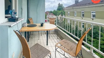 Expose Charmante 2-Zimmer-Wohnung mit geräumigem Balkon in Toplage am Auberg