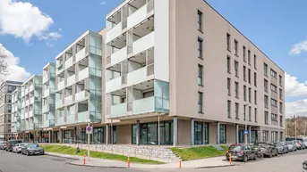 Expose Zur Miete: Urbanes Wohnen in Linz-UrfahrWohnung mit ca. 57 m² &amp; mit großer Loggia &amp; TG Platz