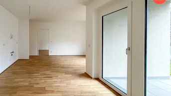 Expose Geförderte 3-Zimmer-Wohnung mit Tiefgaragenparkplatz und Loggia in Gallspach. Erstbezug!