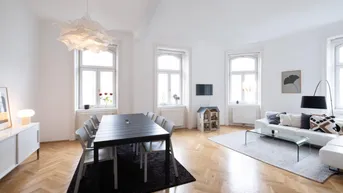 Expose NÄHE KUTSCHKERMARKT / WÄHRING: Gepflegte 3-Zimmer-Altbau-Wohnung mit Sonnen-Balkon in den schönen Innenhof