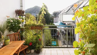 Expose TOPLAGE IN ALTSTADTNÄHE Gepflegte, sonnige 4-Zimmer-Terrassen-Wohnung mit Grünblick