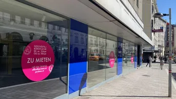 Expose WIEN MITTE: ATTRAKTIVE GESCHÄFTS-/BÜROFLÄCHE in BESTER LAGE MIT GROSSEN SCHAUFENSTERN