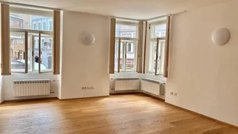 Expose PLATZL: Repräsentative 3-Raum-Altbau-Bürofläche (ca.88m²) im Münchnerhof für Kanzlei/Büro/Ordination etc.