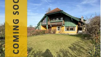 Expose COMING SOON! Idyllisches Landhaus mit Weinkeller, Wellnessbereich und Doppelgarage in Bach/Rutenham
