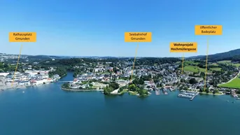 Expose Exklusives Wohnen am Traunsee mit Seeblick, Nähe Grünbergseilbahn 1a Lage