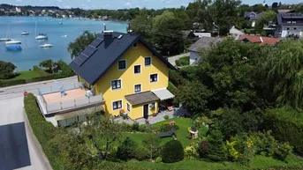 Expose Atterseefeeling pur zum kleinen Preis mit bombastischem Seeblick und direktem öffentlichen Seezugang in Schörfling am Attersee