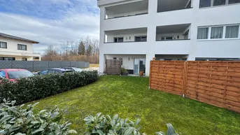 Expose Gartenwohnung mit sonniger Loggia/Terrasse, Eigengarten und TG-Platz in zentraler Lage in Timelkam