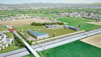 Expose Betriebs- oder Lagerhallen von 59 - 311 m² Fläche im Grünwall Gewerbepark Ansfelden zu vermieten, Nähe A1 (Audorf Süd) (Top 07)