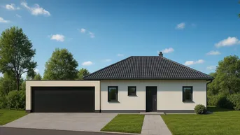 Expose Exklusiver Neubau-Bungalow mit XL-Terrasse, Doppelgarage und großzügigem Grundstück im Mühlweg/ Ampflwang am Hausruck
