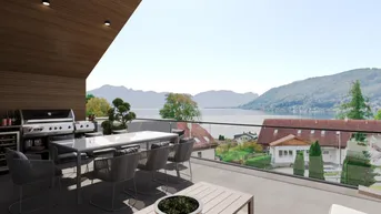Expose LEISTBARES ATTERSEEFEELING PUR! Exklusive Neubau– 3 Eigentumswohnungen mit Garten/Loggia/Terrasse und Seeblick im Zentrum von Seewalchen (Top 03)