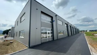 Expose START YOUR OWN BUSINESS! Gewerbehallen mit Flächen von 44 - 224 m² zu vermieten, 1A Standort ab Herbst 2025 im BUSINESS PARK REGAU (Top 05a)