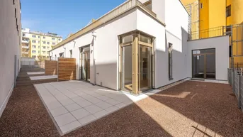 Expose LILIE: (T)Raumgenuss im Innenhof mit 4 Terrassen &amp; 80 m² Gartenfläche