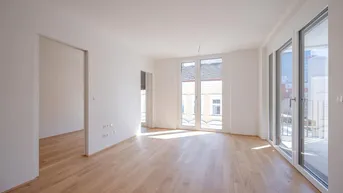 Expose LILIE: südseitiger 2-Zimmer-Wohngenuss mit Loggia &amp; smarter Raumaufteilung