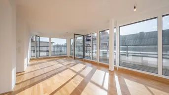 Expose Wohnjuwel mit umlaufender Terrasse: lichtdurchflutetes Domizil mit großen Fensterflächen und Ankleidezimmer