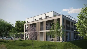 Expose Erstklassige 2-Zimmer-Erdgeschoss-Wohnung | HABITAT Velden | TOP 5
