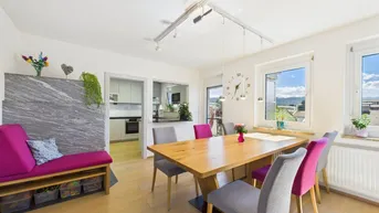 Expose Maisonette mit wunderschönem Bergblick – Wohnen in Toplage von Klagenfurt / Waidmannsdorf