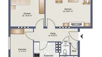 Expose 3 Zimmer Wohnung, PRIVATVERKAUF Provisionsfrei, renoviert