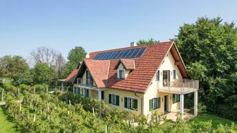 Expose Leben im Einklang – Einfamilienhaus mit Weingarten &amp; Panoramablick
