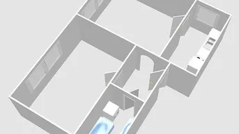 Expose 2 Zimmer Wohnung 54m² (WG-tauglich, provisionsfrei), Innsbruck Pradl/ Amras