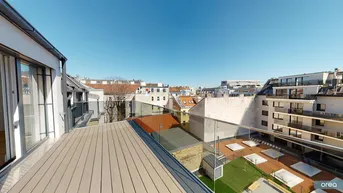 Expose orea | Moderne 2-Zimmer-Wohnung mit Terrasse nahe Schönbrunn | Smart besichtigen · Online anmieten