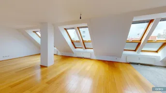 Expose orea | Wunderschöne Dachgeschoss-Wohnung mit Blick über Wien | Smart besichtigen · Online anmieten