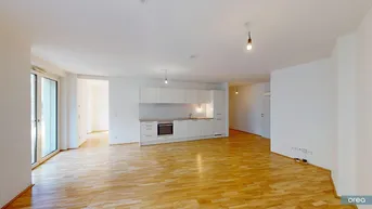 Expose orea | Großzügige 3-Zimmer Wohnung mit Balkon und und herrlichem Ausblick in der Seestadt | Smart besichtigen · Online anmieten