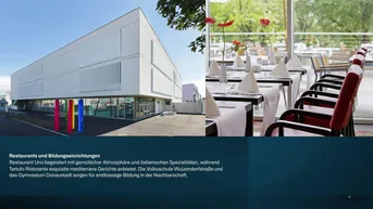 Expose Erstbezug in Top Lage - Moderne 2-Zimmer Gartenwohnung mit Terrasse &amp; Loggia