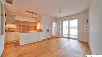 Expose Energieeffiziente, klimatisierte DG-Wohnung mit XL-Loggia. **Grünblick** nahe U4