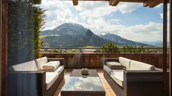 Expose Miete: Großzügige Wohnung mit herrlichem Bergblick in erhöhter Lage über Kirchberg