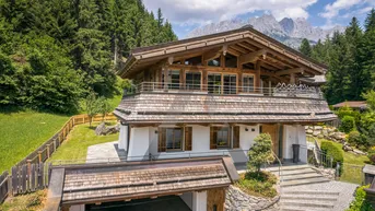 Expose Miete: Chalet idyllisch gelegen am Waldrand mit traumhaften Kaiserblick