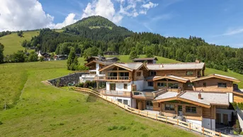 Expose Neubau: Chalet "Brixental" an der Skiwiese in bester Panoramalage - Kirchberg in Tirol